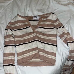 Princess Polly Long Sleeve Crop Top